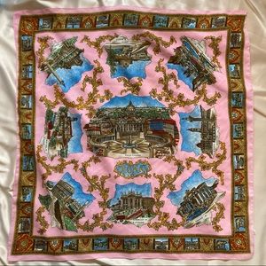 Vintage Italian Square Head Scarf